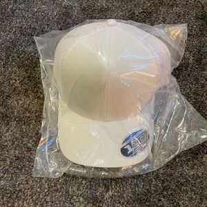 Travis Matthew white adjustable hats. Brand new, in bag.
